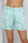 Zivame Valentine Flora Satin Sleep Short Set - Shrinking Violet — thumbnail 7